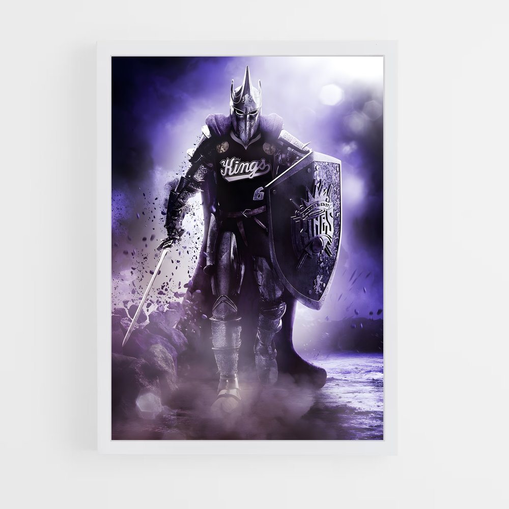 Poster Chevalier des Kings – affiche Basketball (vue 3)